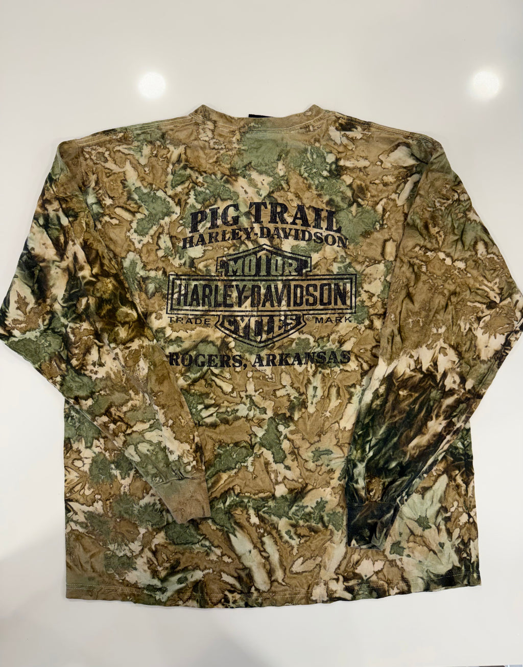 Arkansas camo long sleeve