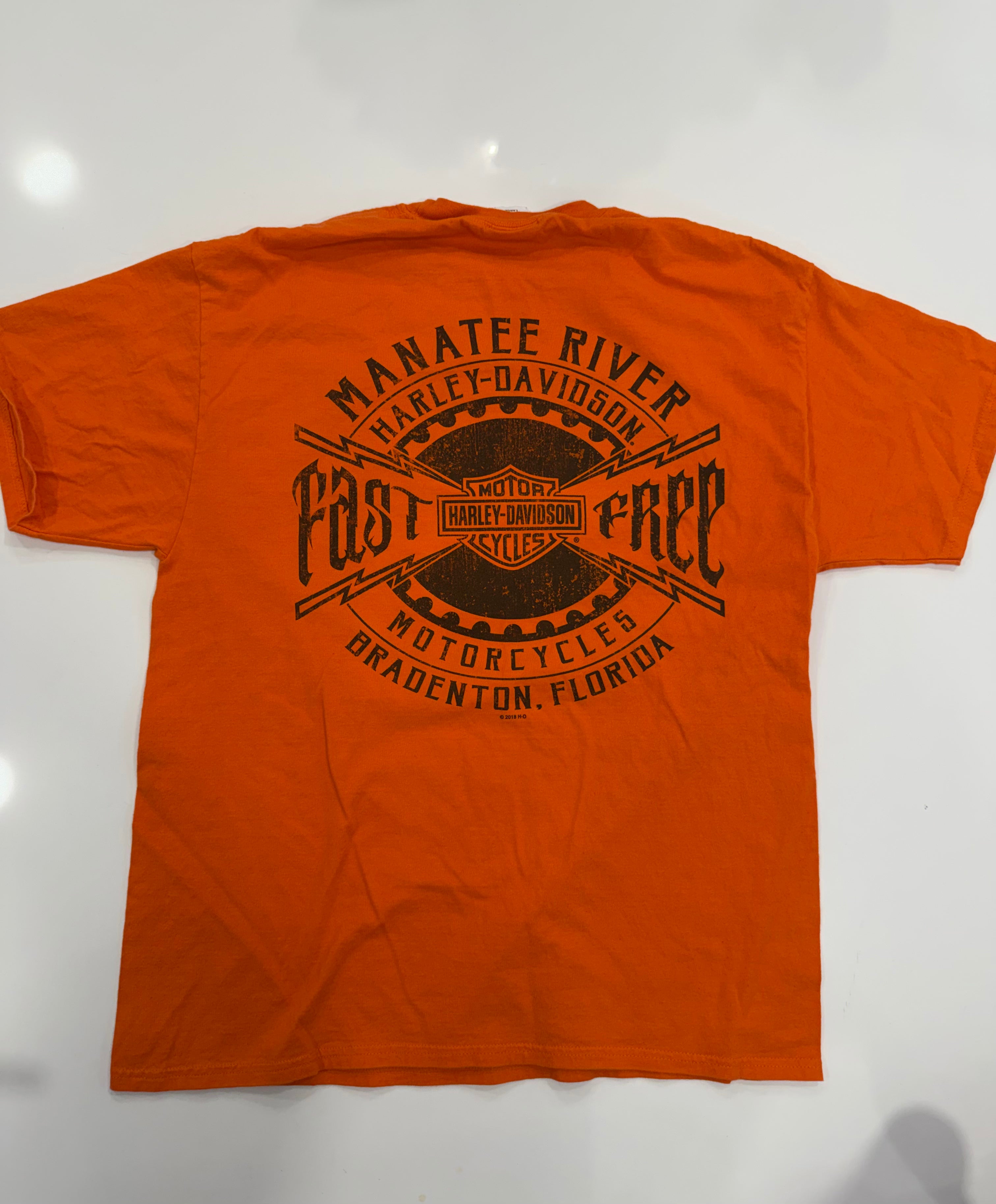 Bradenton FL orange clown tee