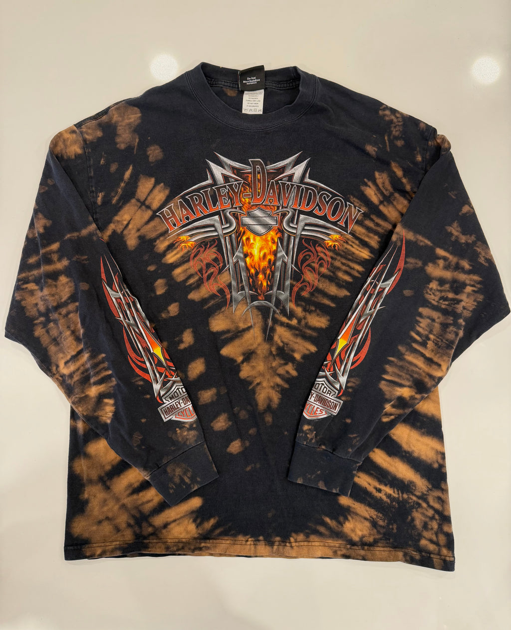 California Y2K tie dye long sleeve