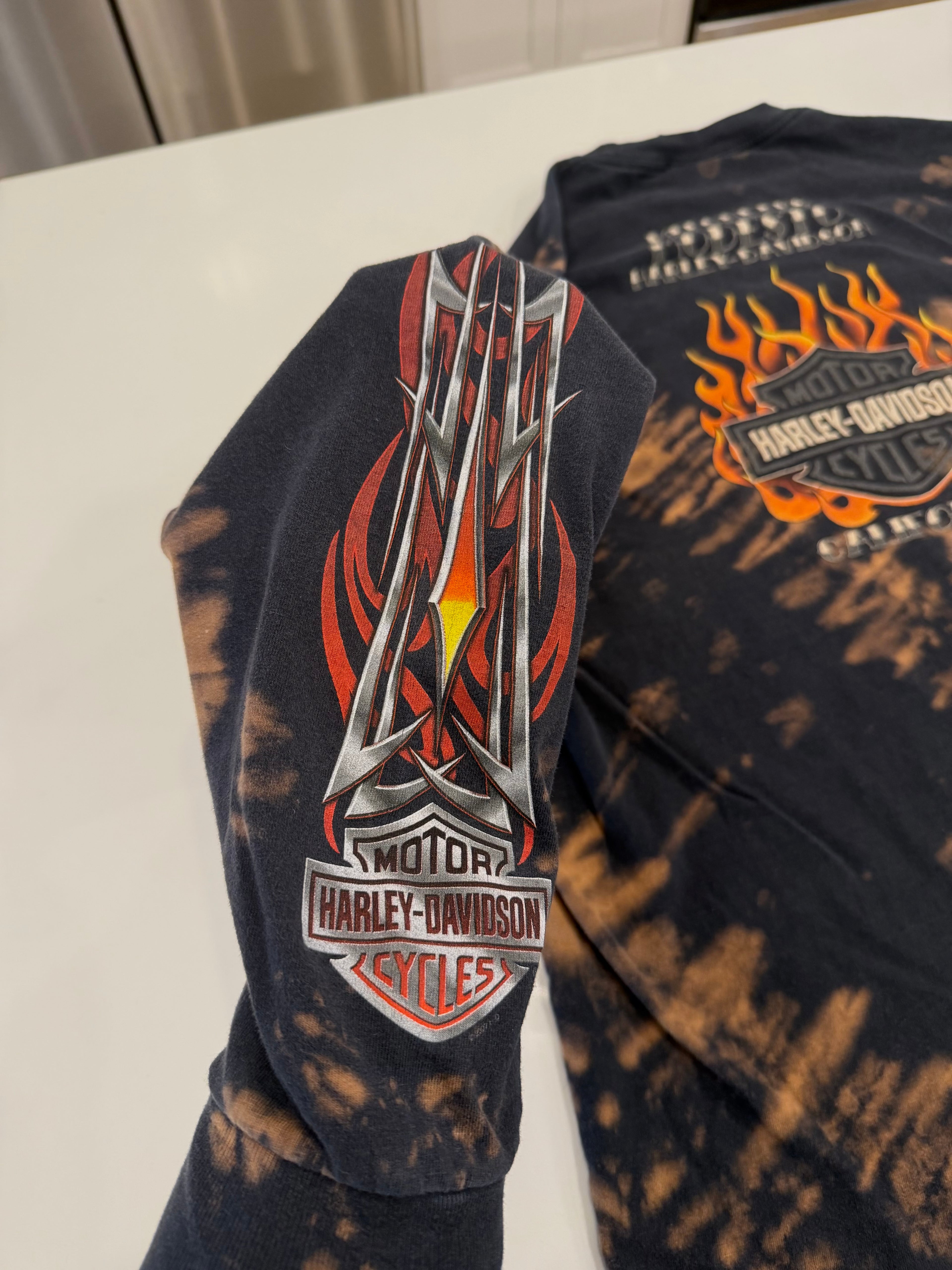 California Y2K tie dye long sleeve