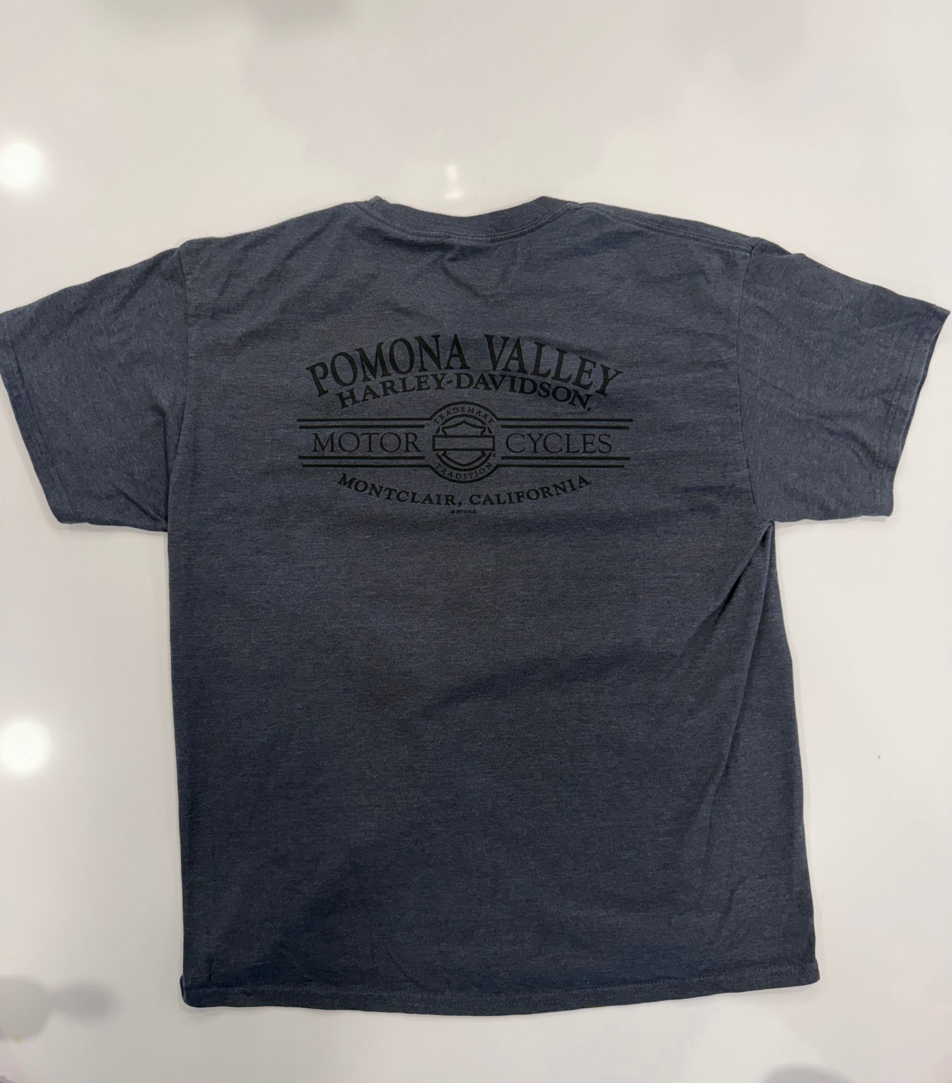 Montclair CA green zombie girl tee
