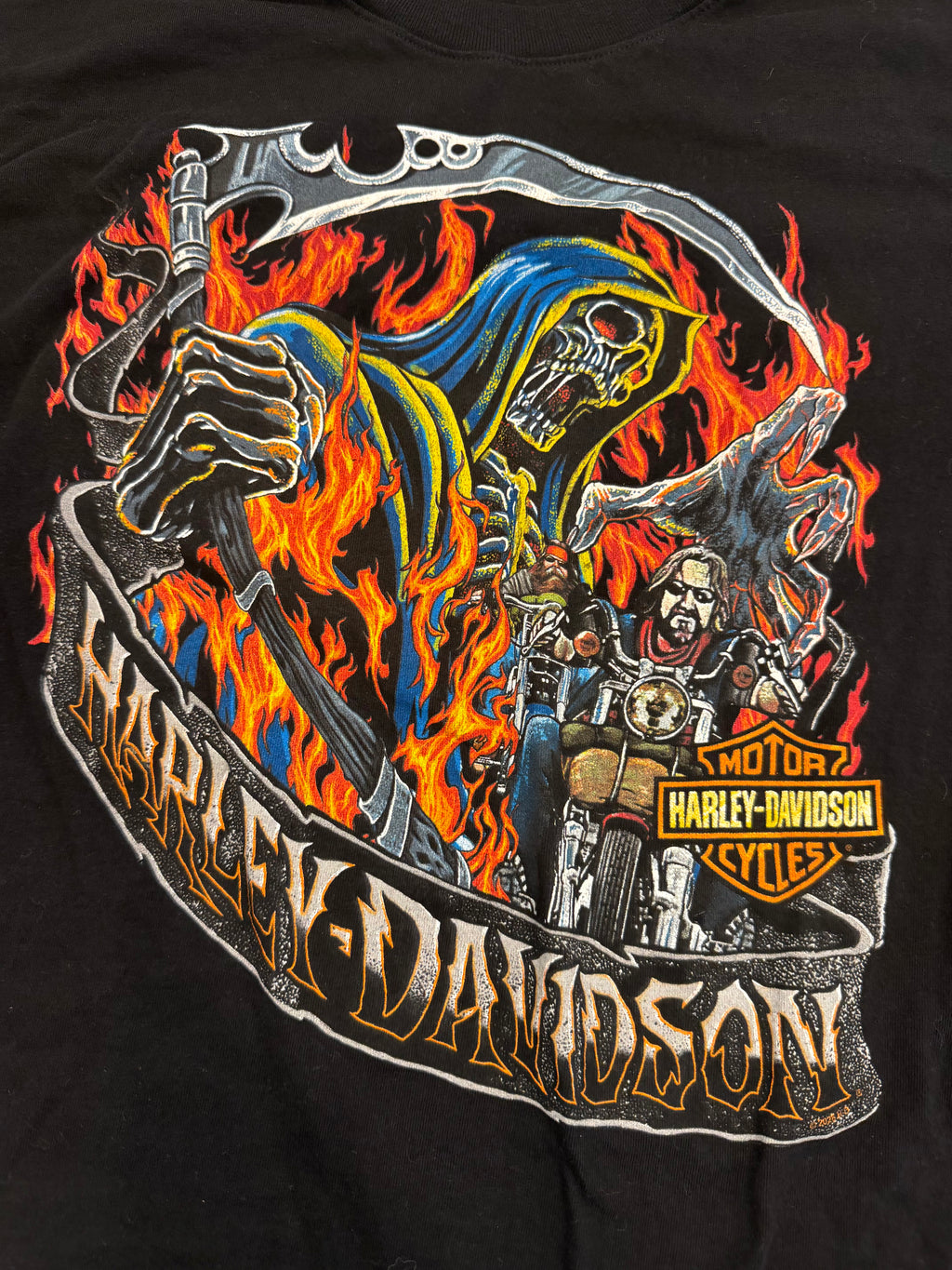 New Windsor neon grim reaper