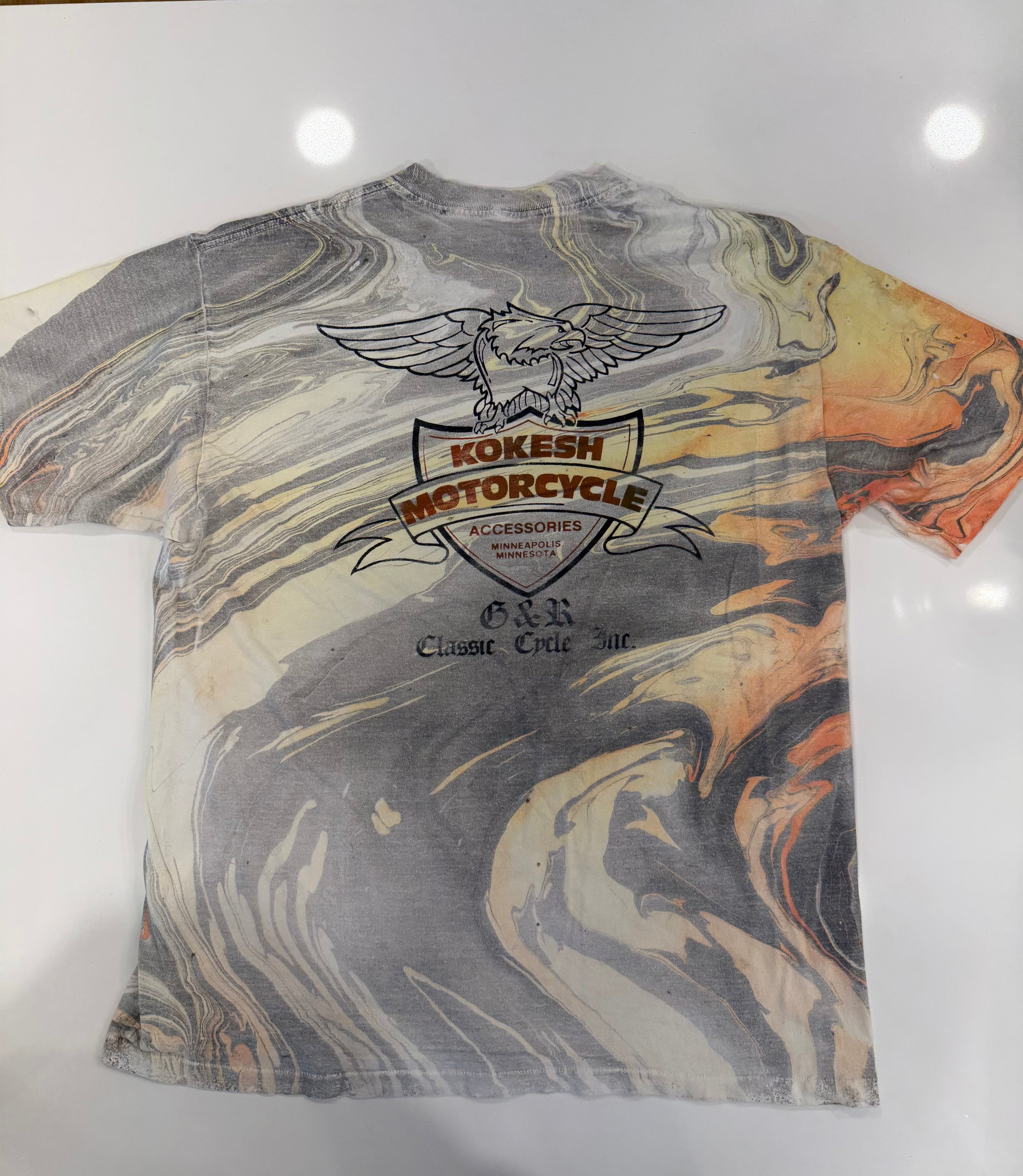 Minnesota marble eagle T shirt