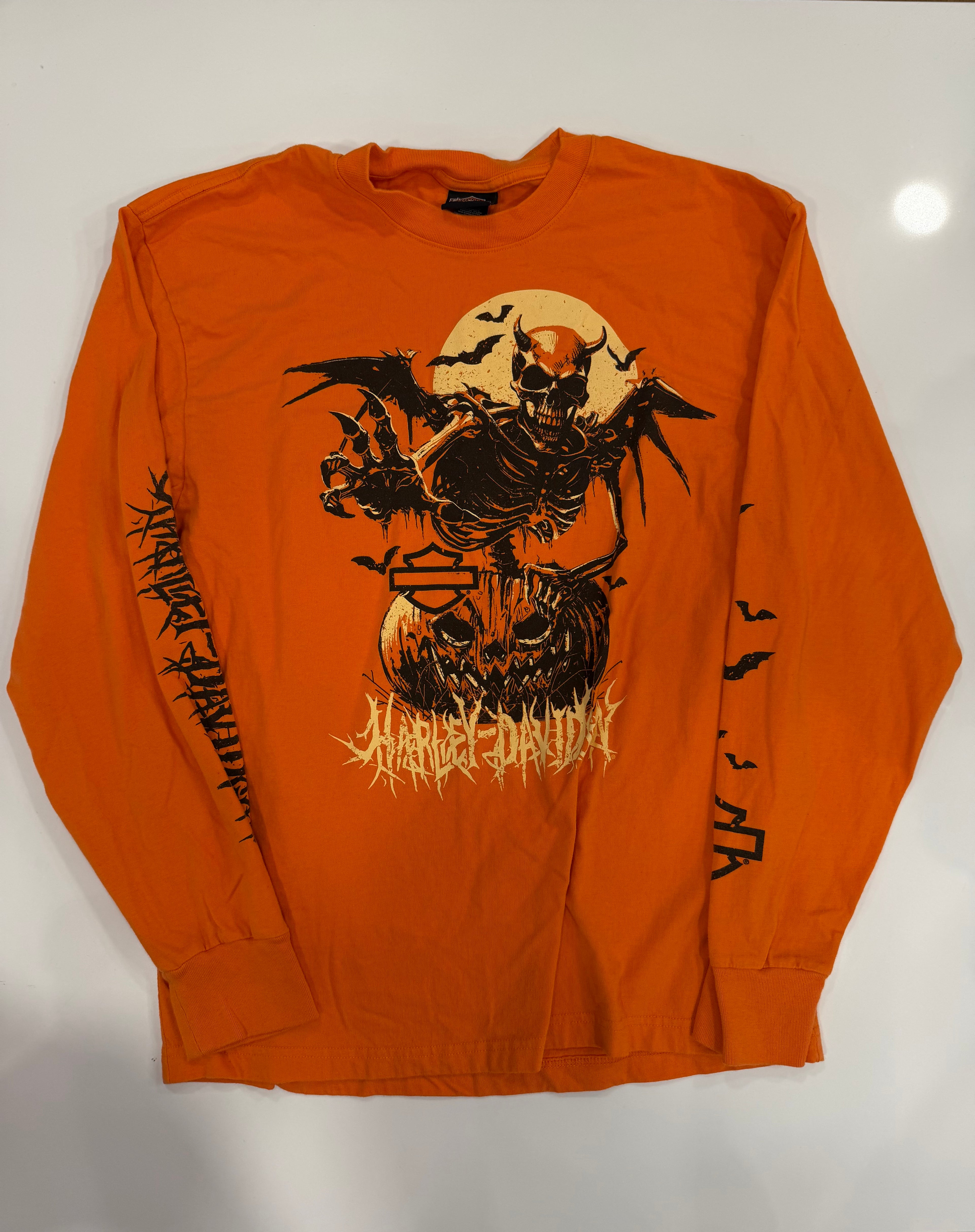 Skeleton bat/demon long sleeve