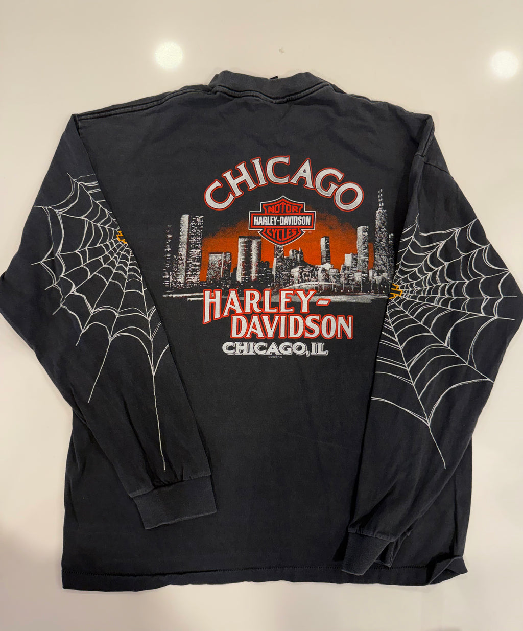 Chicago spider web long sleeve