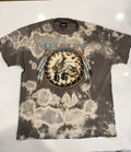 Texas wolf tie dye T shirt
