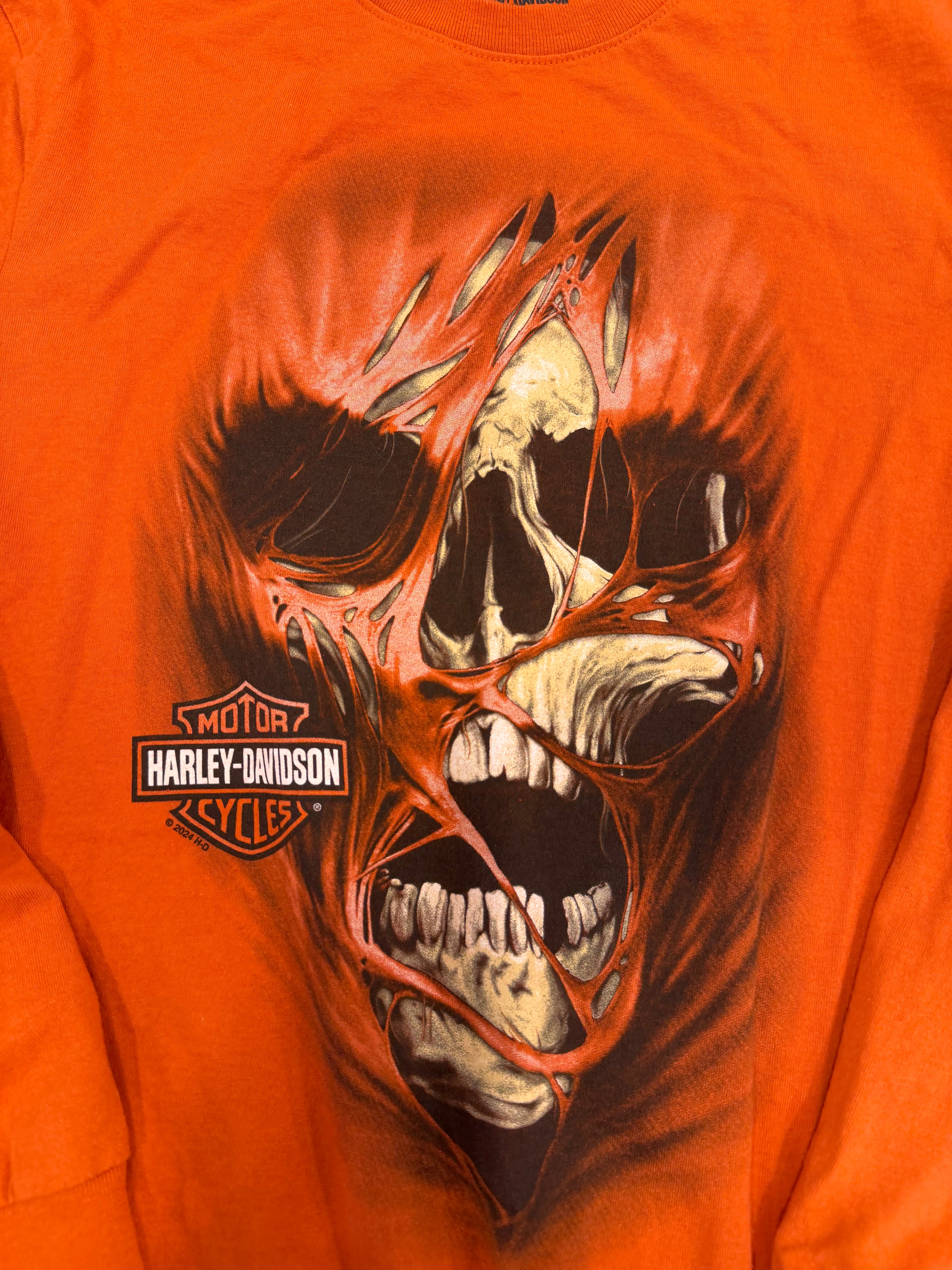 Columbus Indiana mummy/skeleton long sleeve