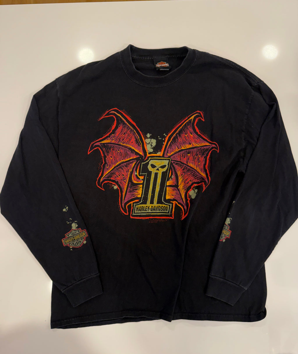 Coralville IA bat wings long sleeve.
