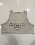 Mississippi light grey cropped tank