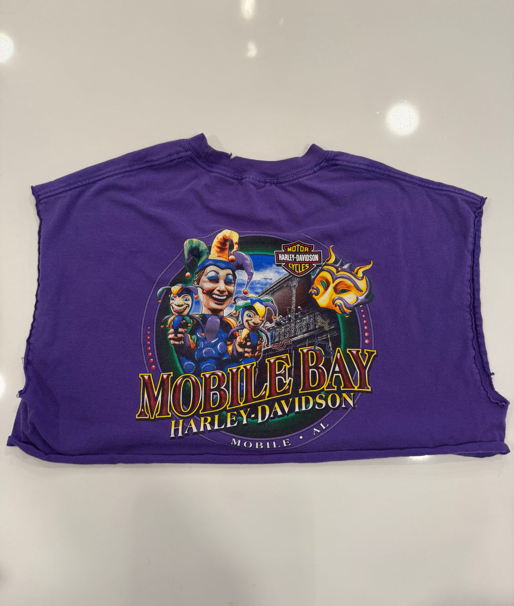 Mobile Alabama purple Mardi Gras crop