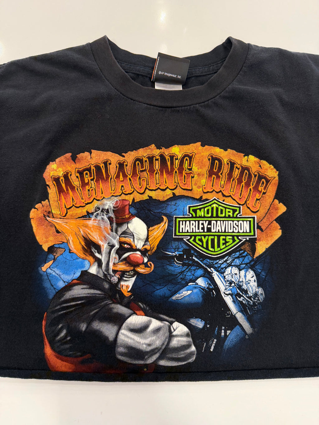 Iowa Menacing ride clown crop