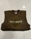 Tennessee brown cropped tee