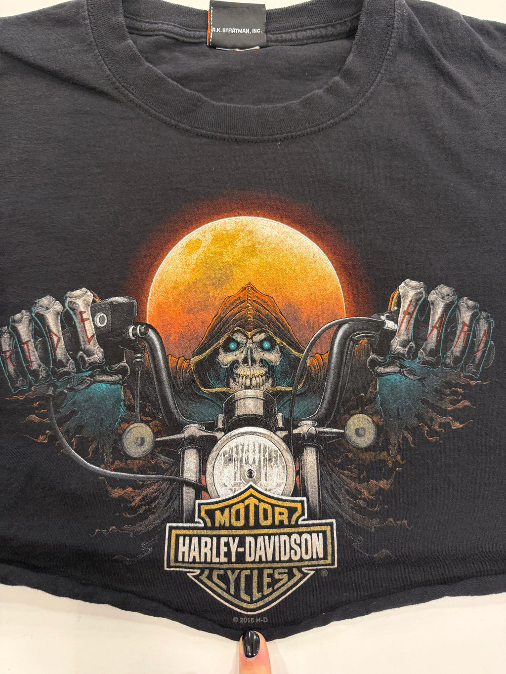 Texas full moon skeleton ride