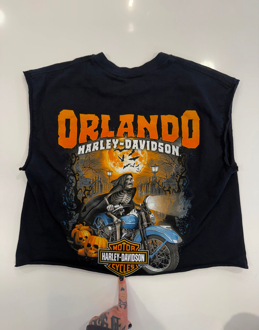 Orlando FL graveyard skeleton crop
