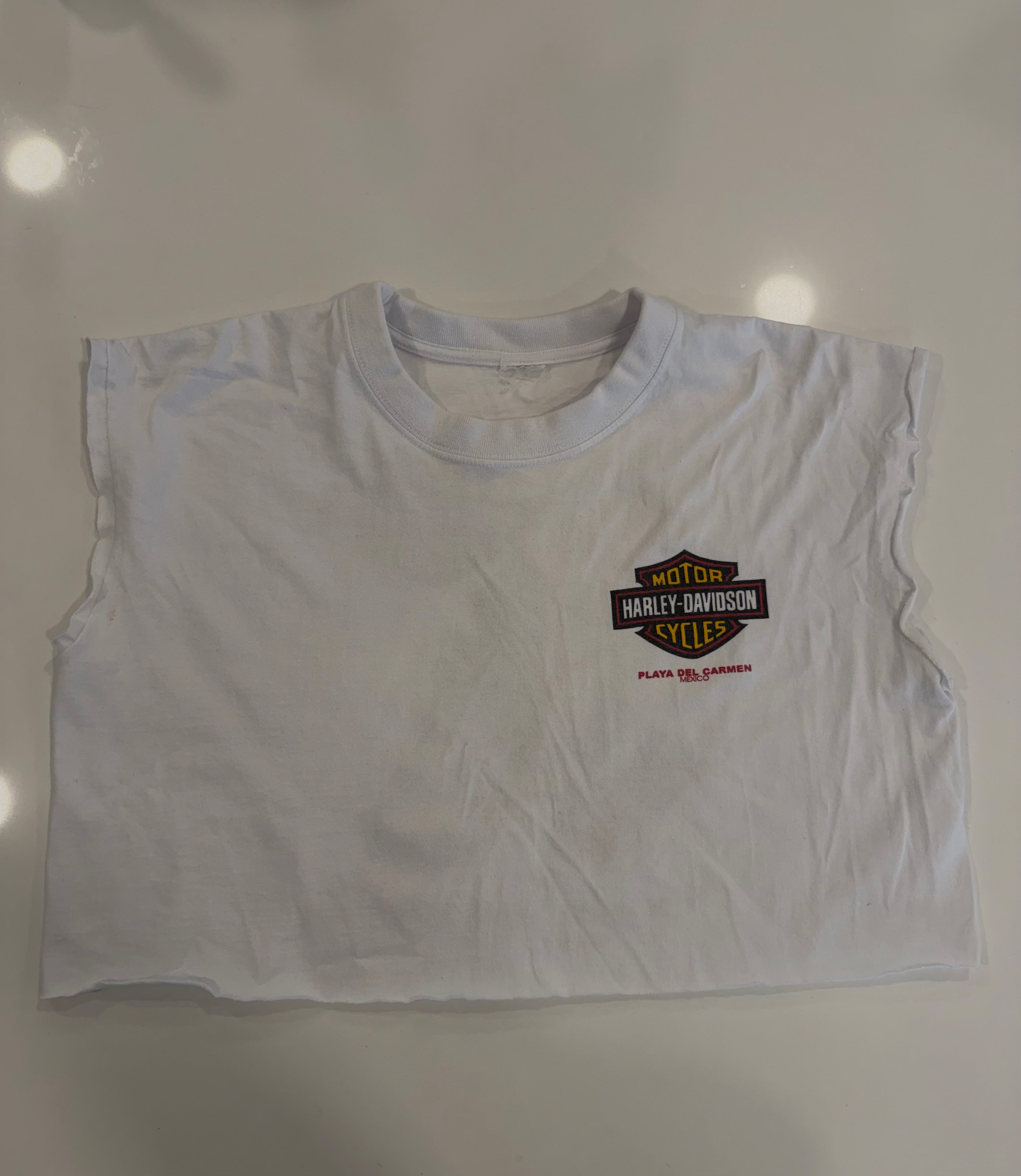Mexico tiger cropped tee