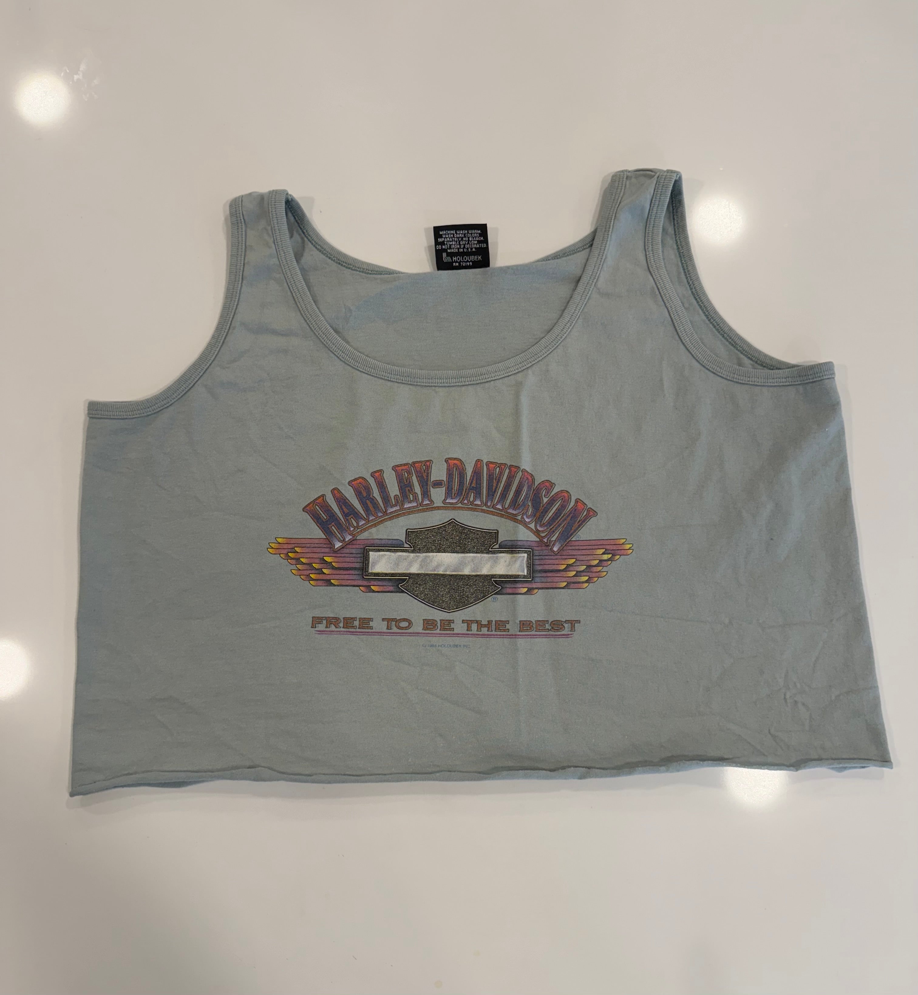 Illinois retro cropped tank