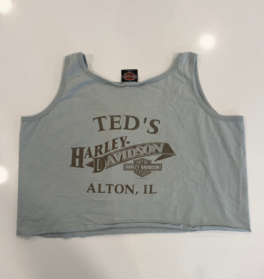 Illinois retro cropped tank