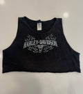 WI flame cropped tank
