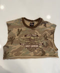 Alabama camo cropped tank