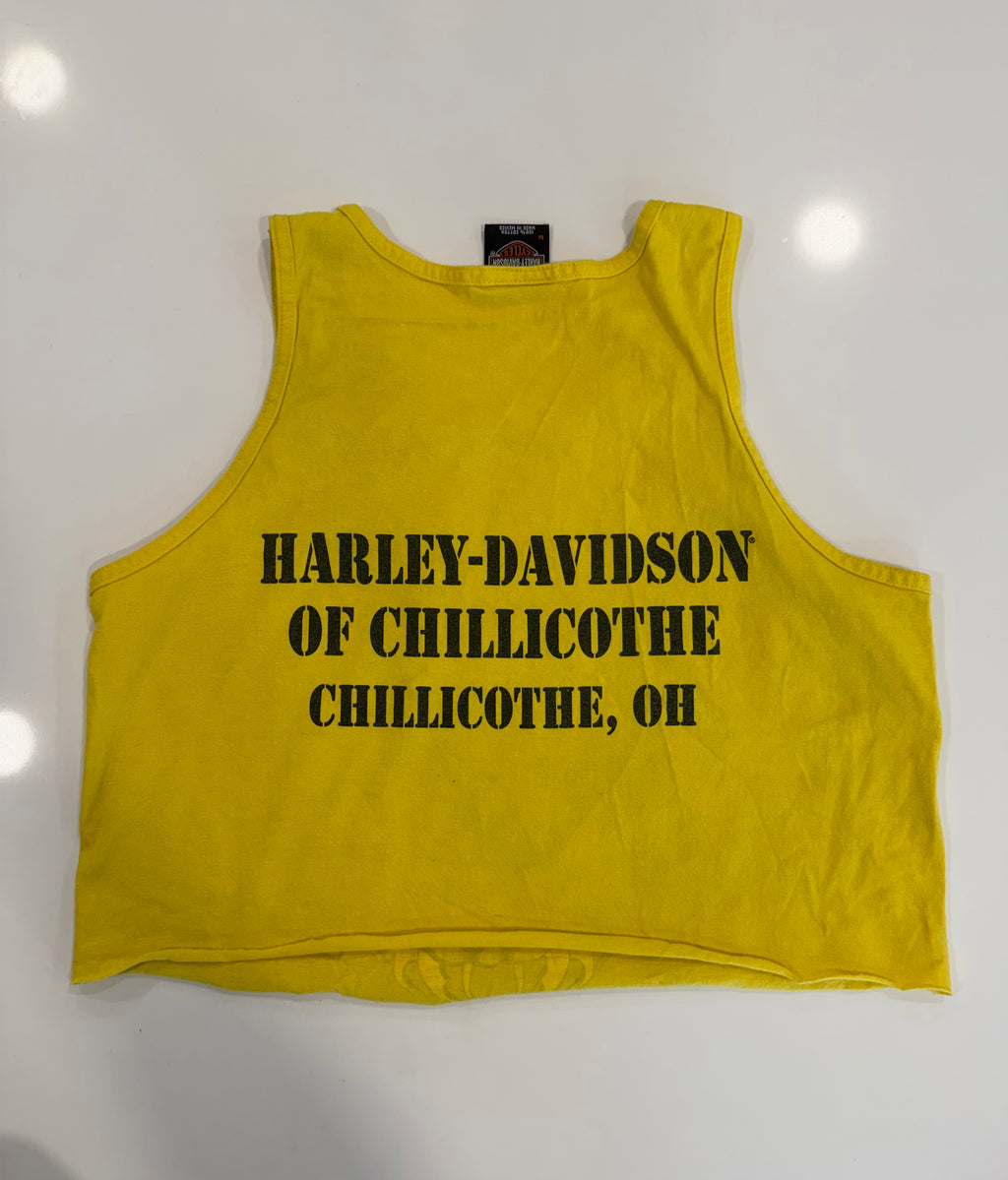 Ohio yellow flame tank
