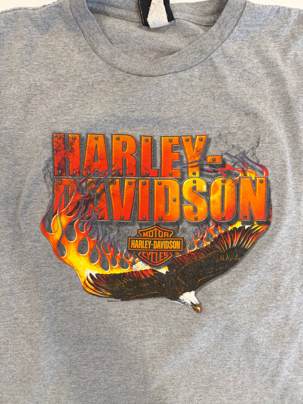 Hawaii flaming eagle muscle tank