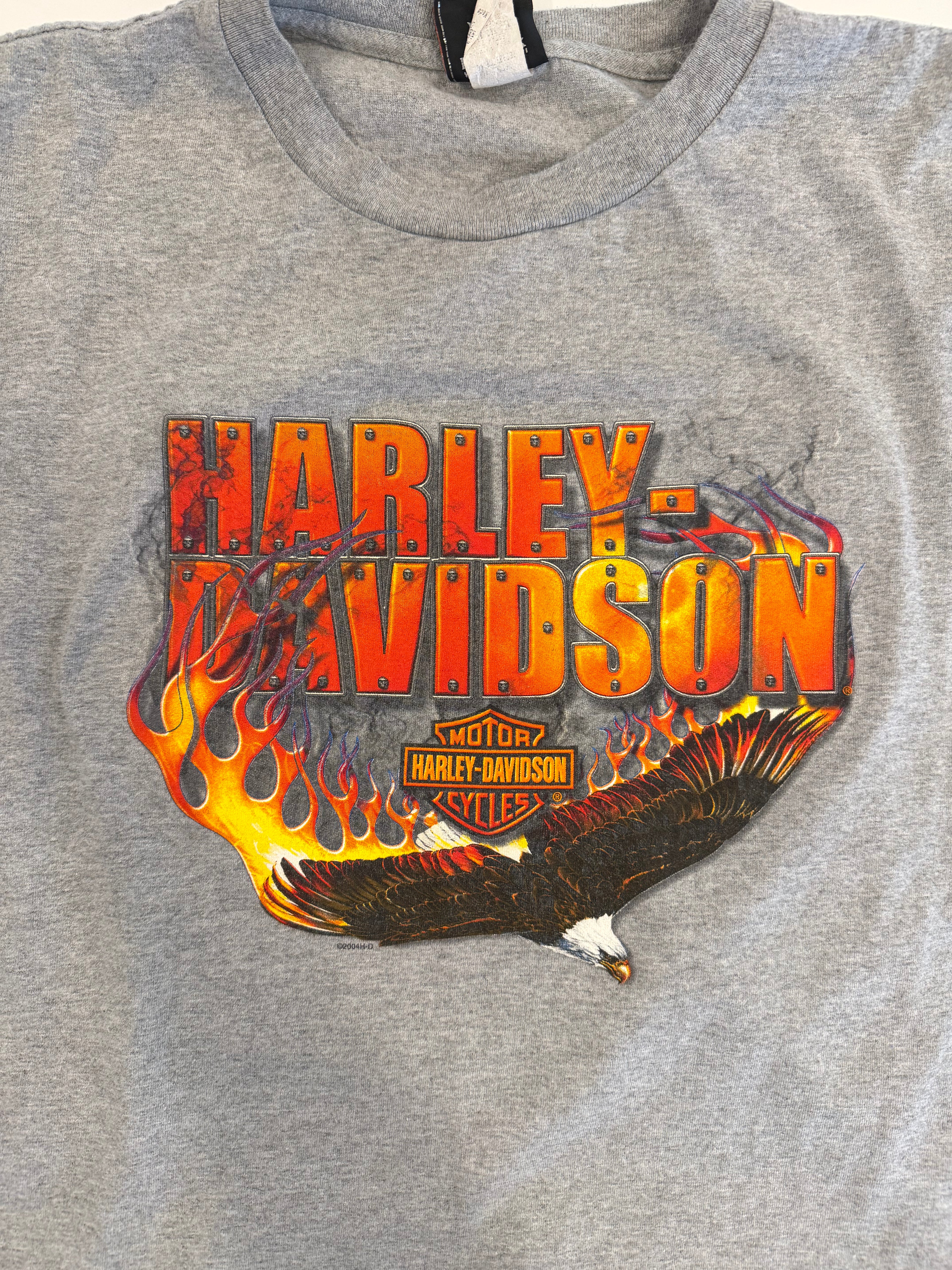 Hawaii flaming eagle muscle tank