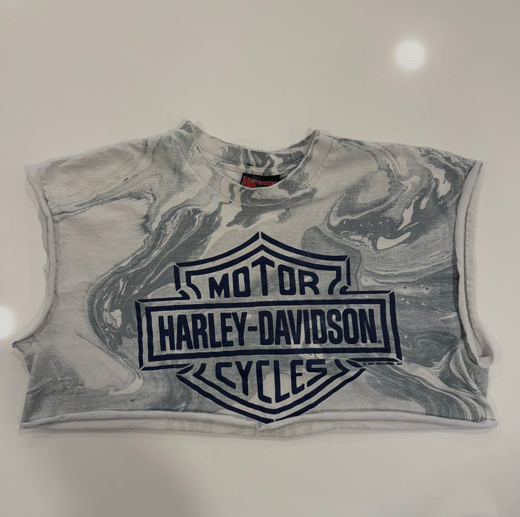 St. Louis marble cropped tee