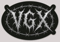 Barb wire sticker