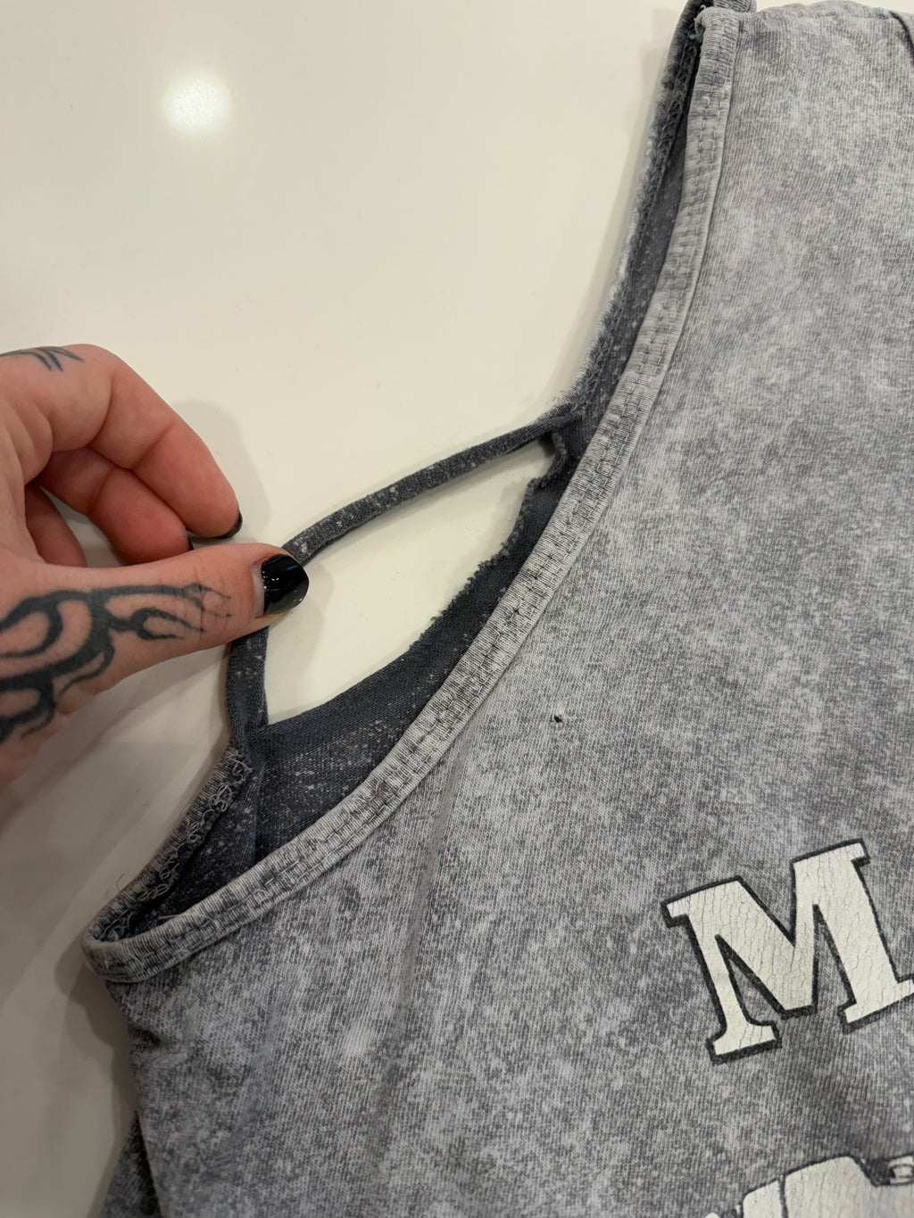 Bad to the bone acid wash tank