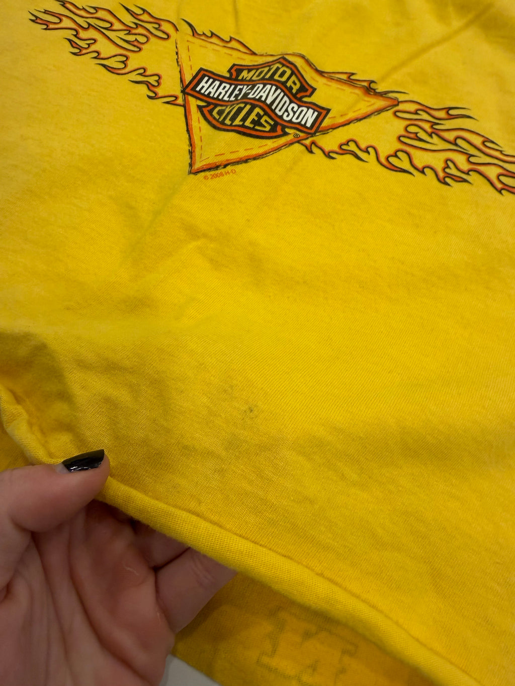 Yellow flame crop