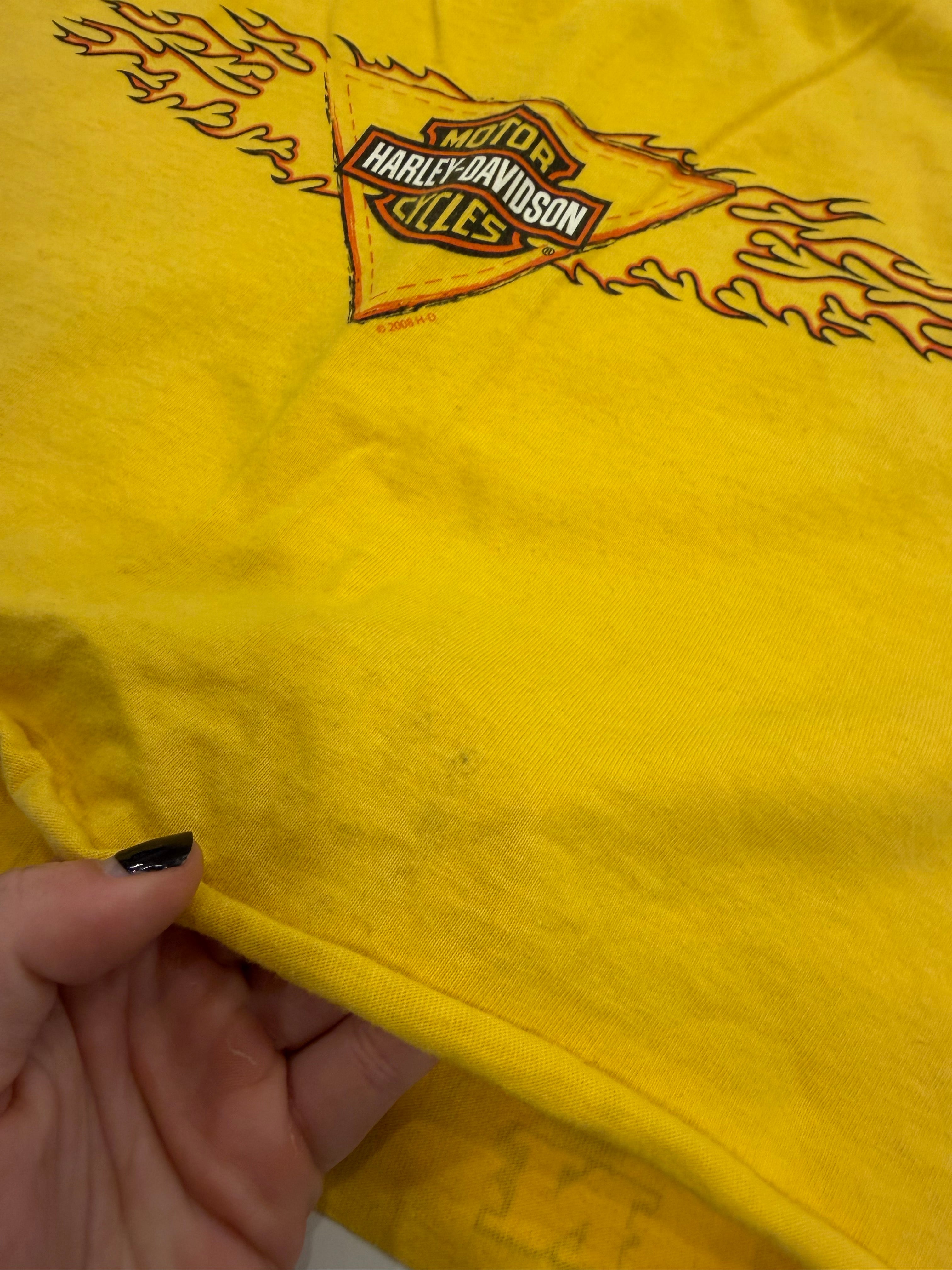 Yellow flame crop
