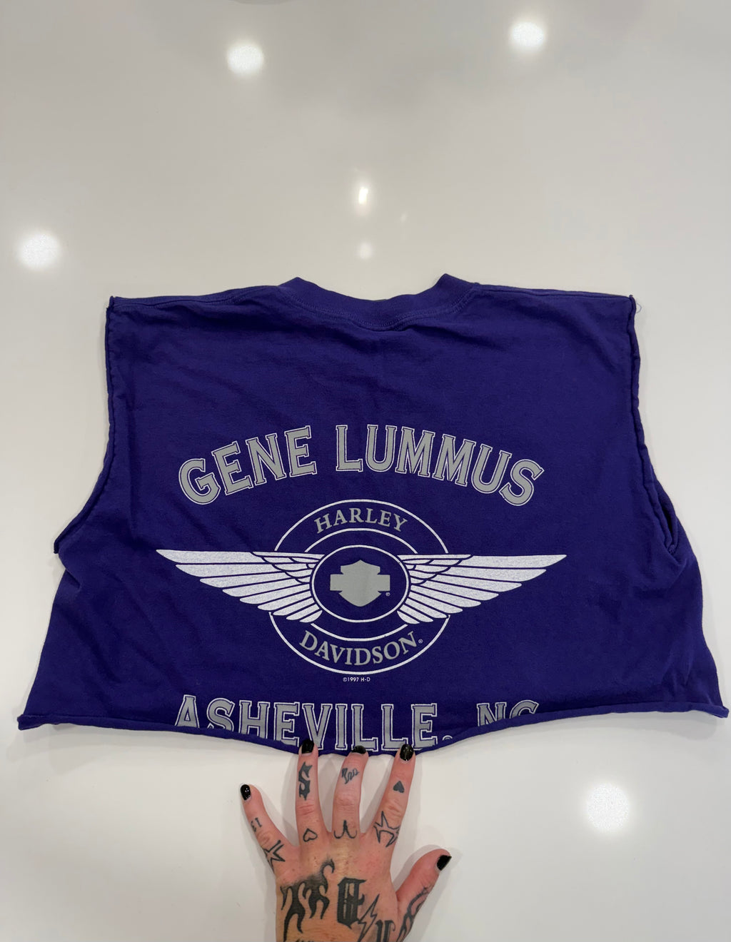 Purple eagle crop
