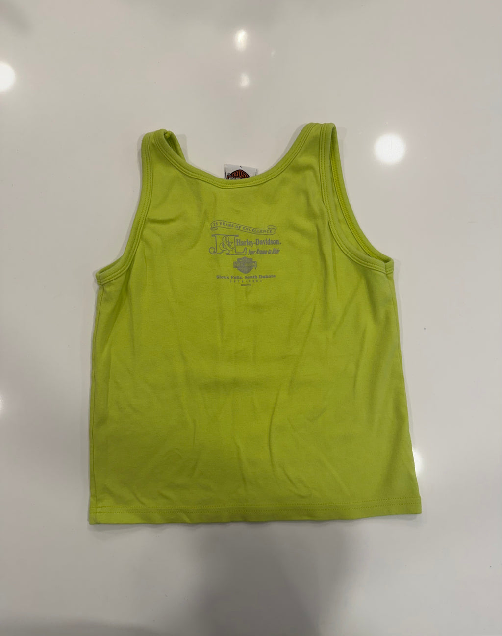 Lime green Strugis tank
