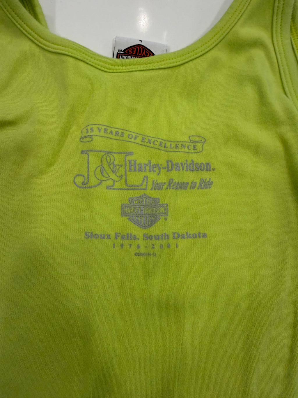 Lime green Strugis tank