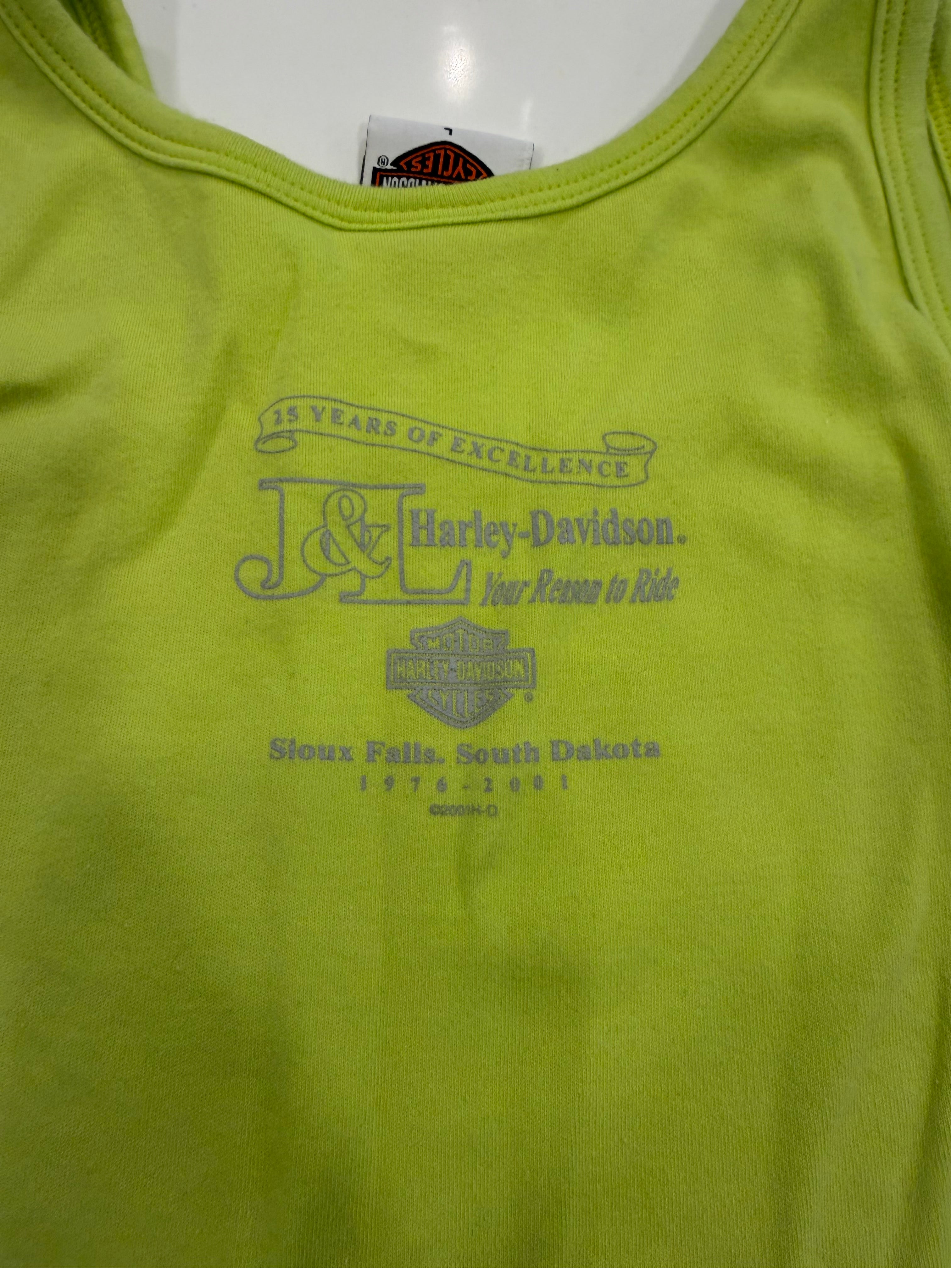 Lime green Strugis tank
