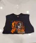 Flaming girl crop