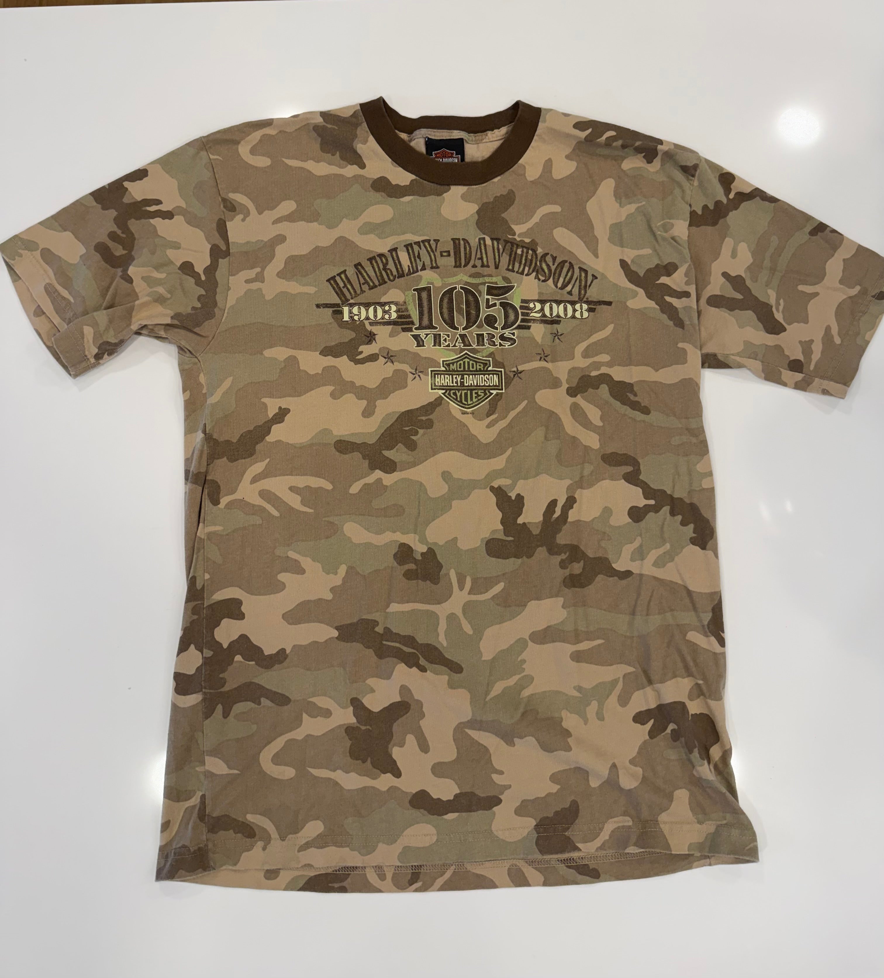 Camo 105 years tee