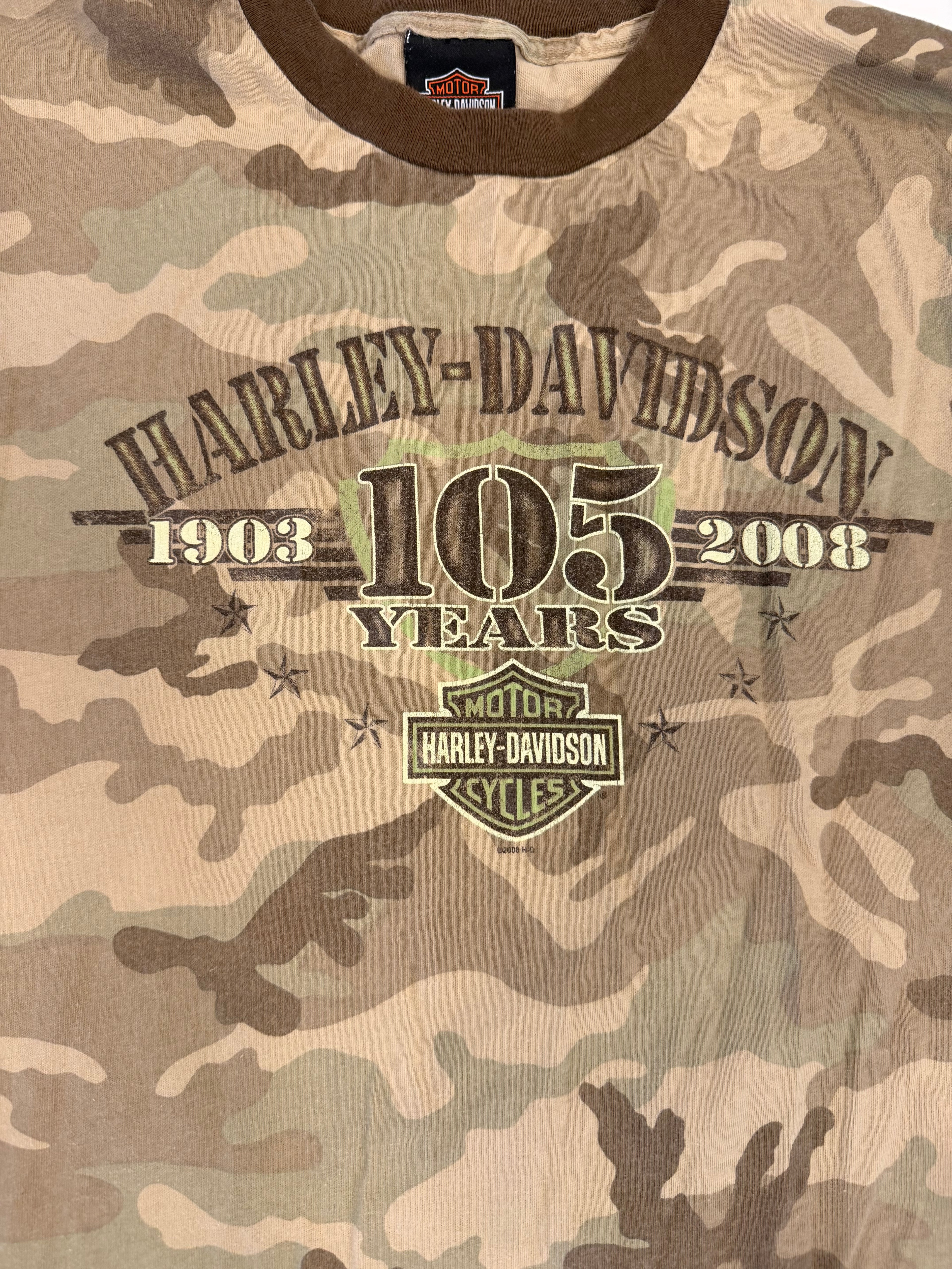 Camo 105 years tee