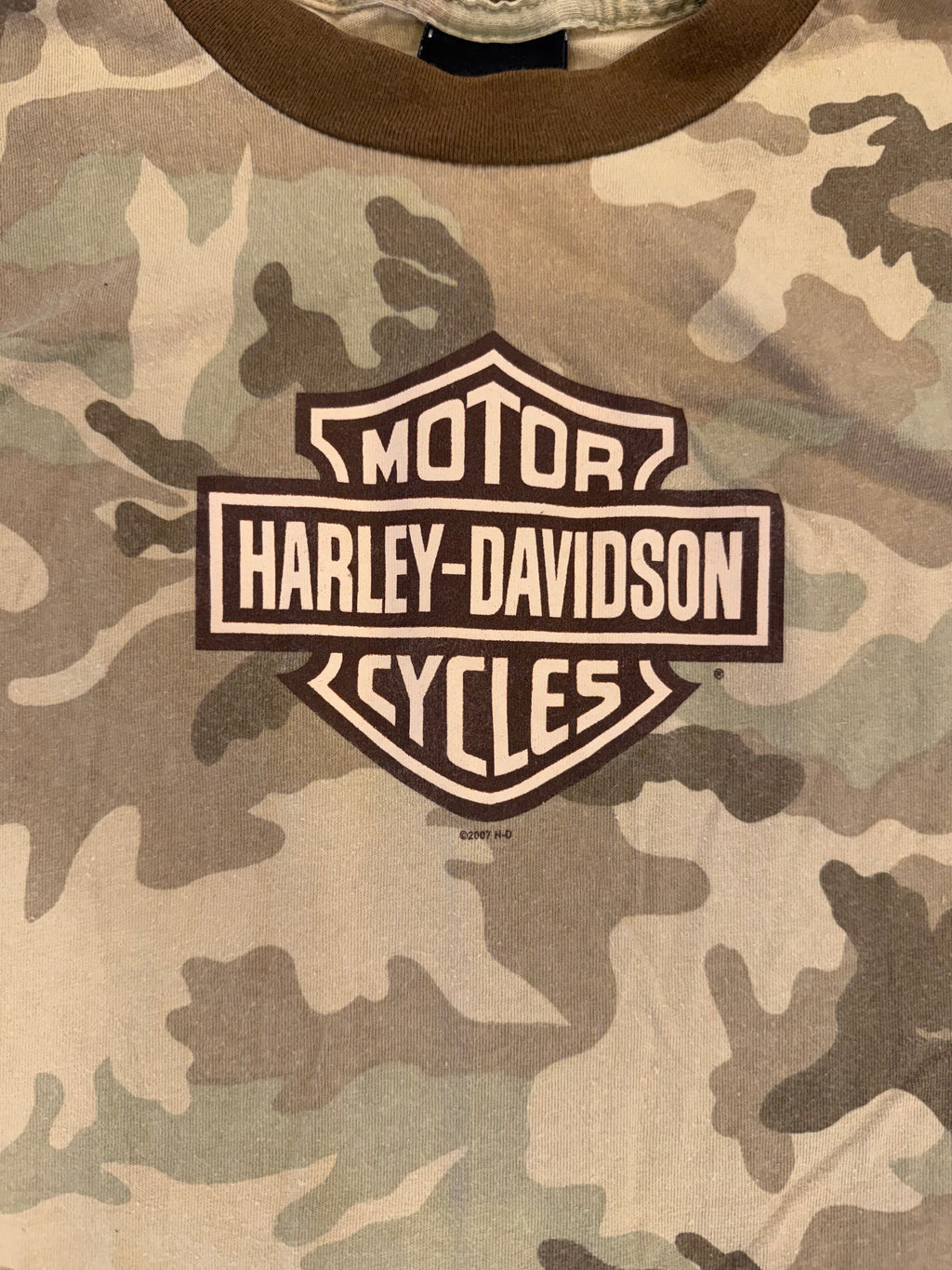 Camo pirate tee