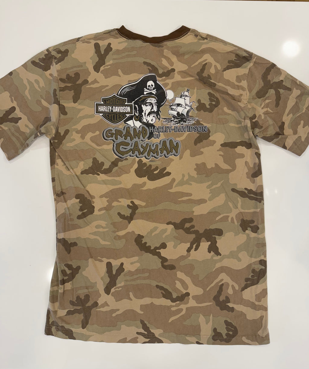 Camo pirate tee