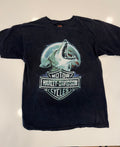 Moon and wolf tee