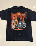 Full service garage pin-up girl tee