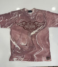 Pink marble tee