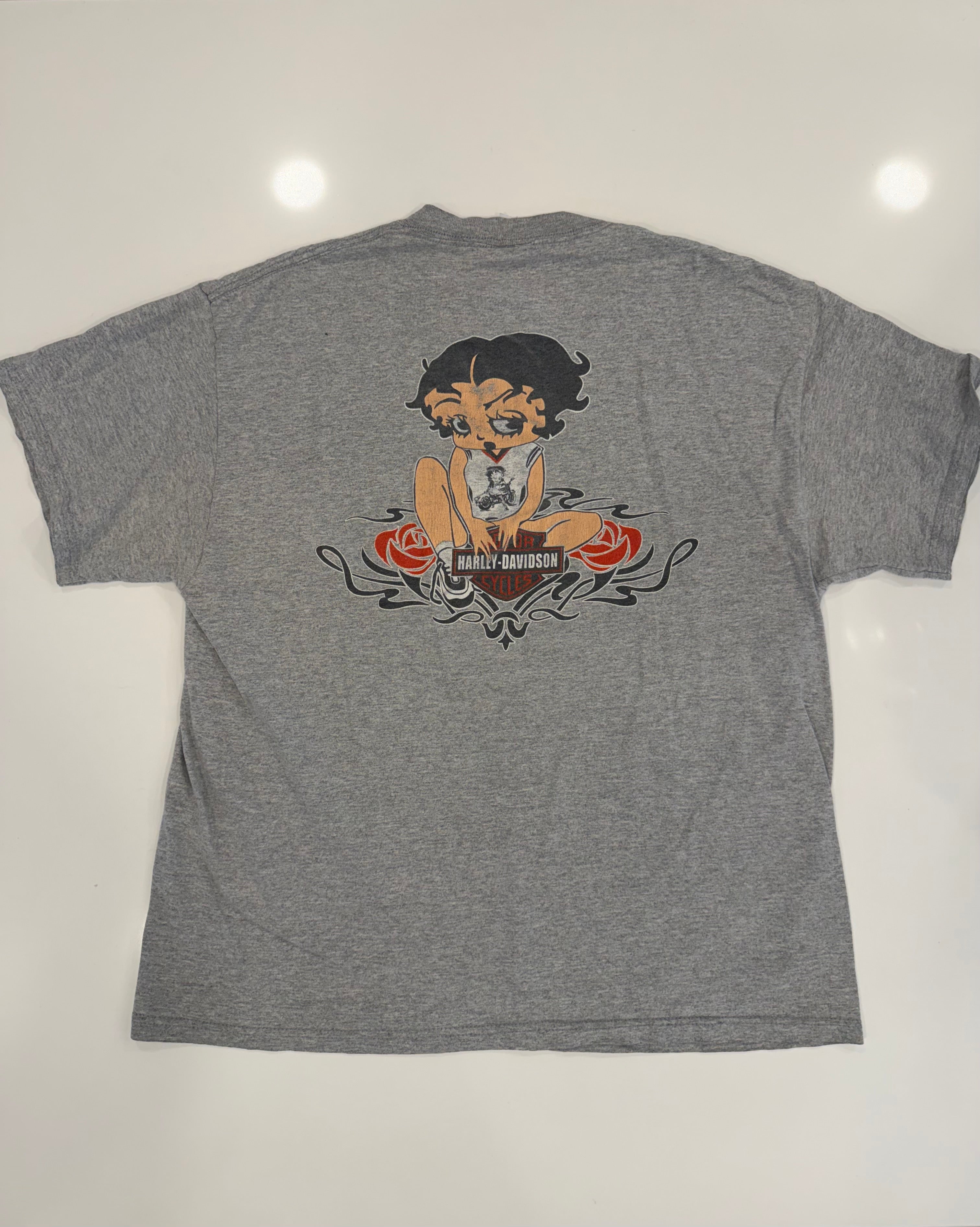 Betty Boop Harley tee