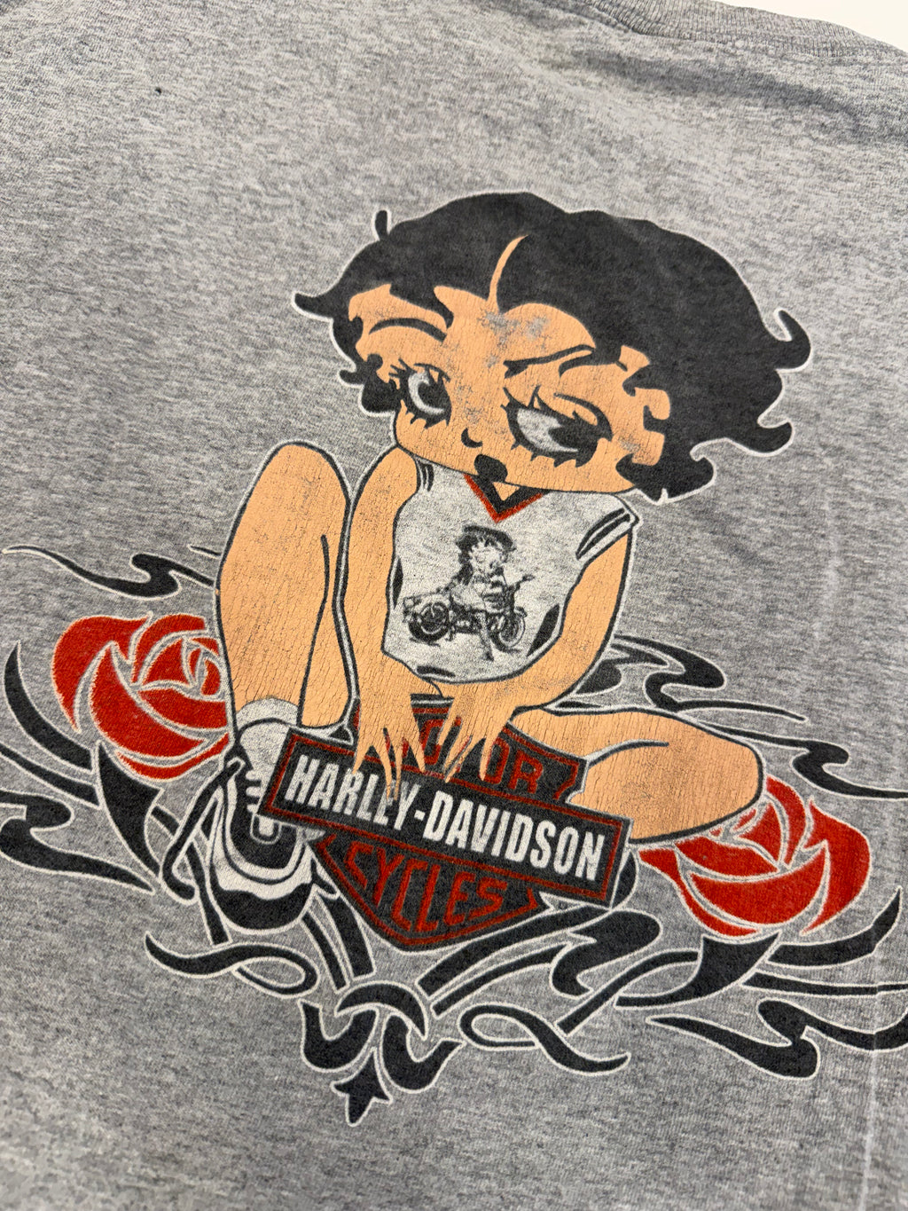 Betty Boop Harley tee