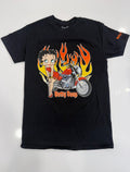 Flame Betty Boop tee