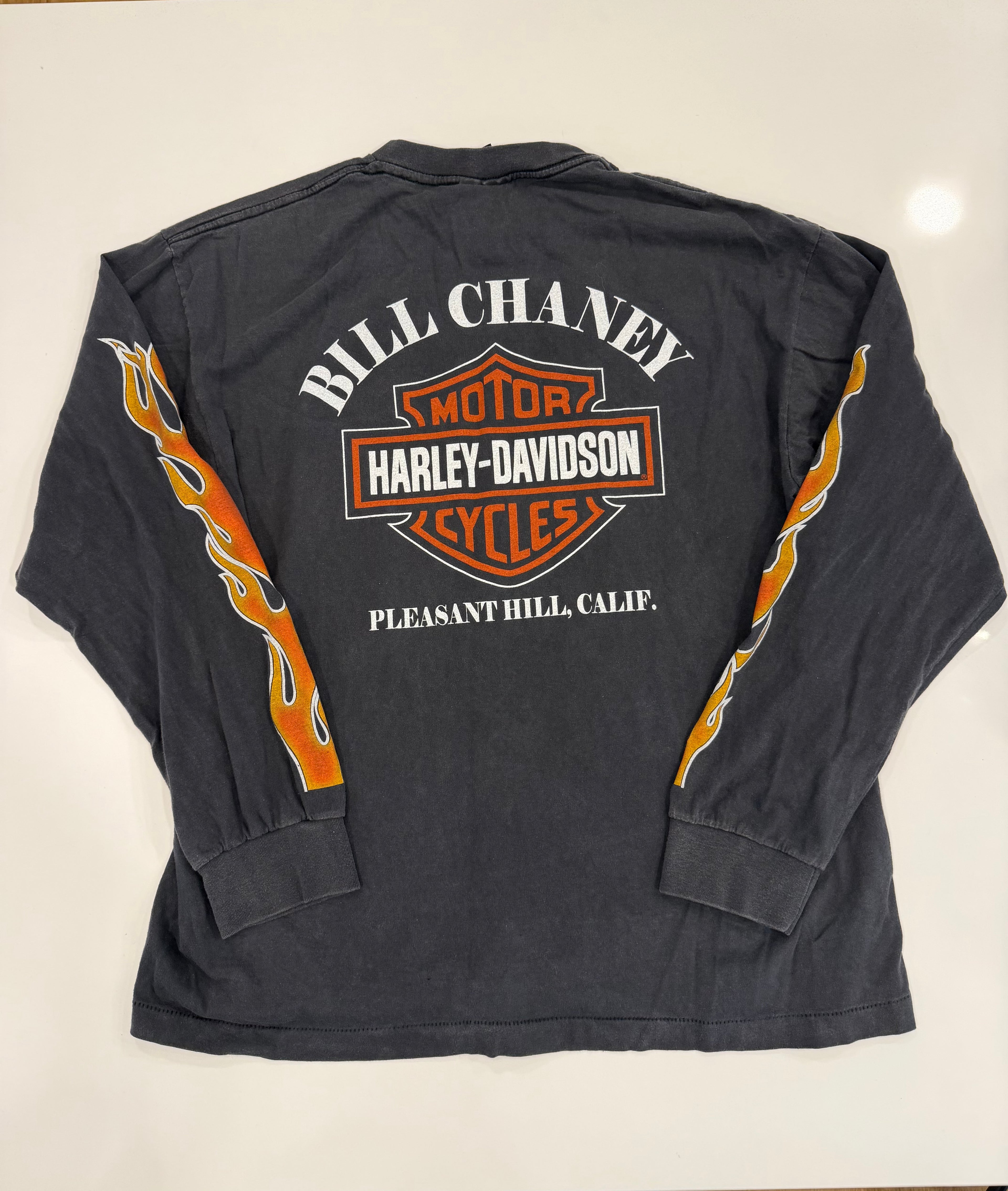 Flaming tiger reprint long sleeve